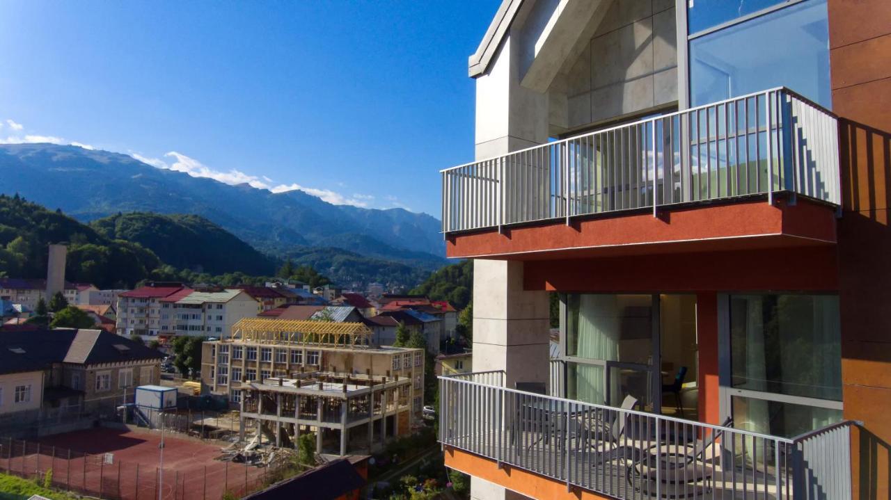 Top View Apartment Sinaia Bagian luar foto