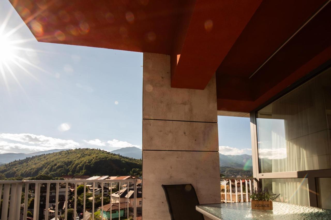 Top View Apartment Sinaia Bagian luar foto