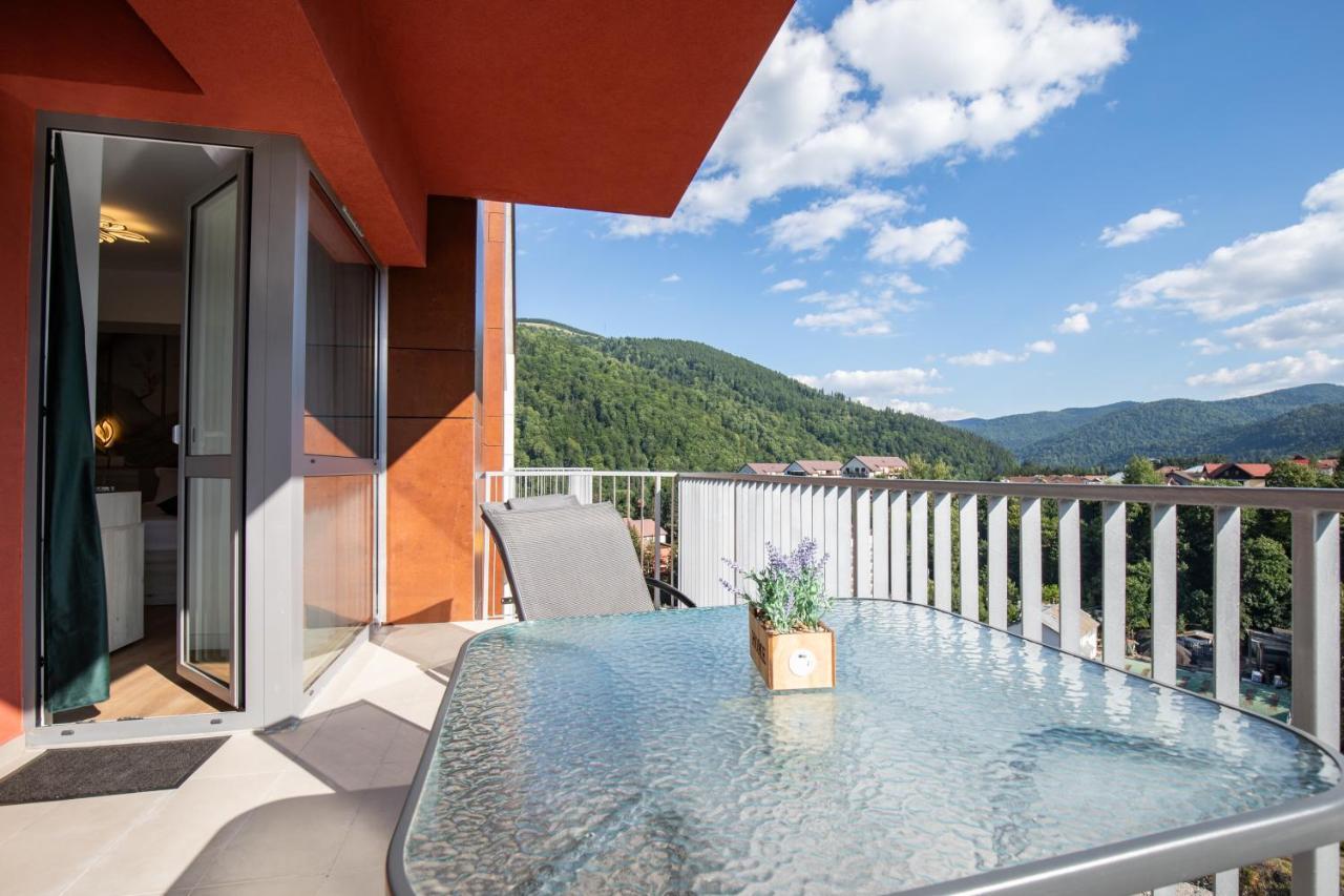 Top View Apartment Sinaia Bagian luar foto