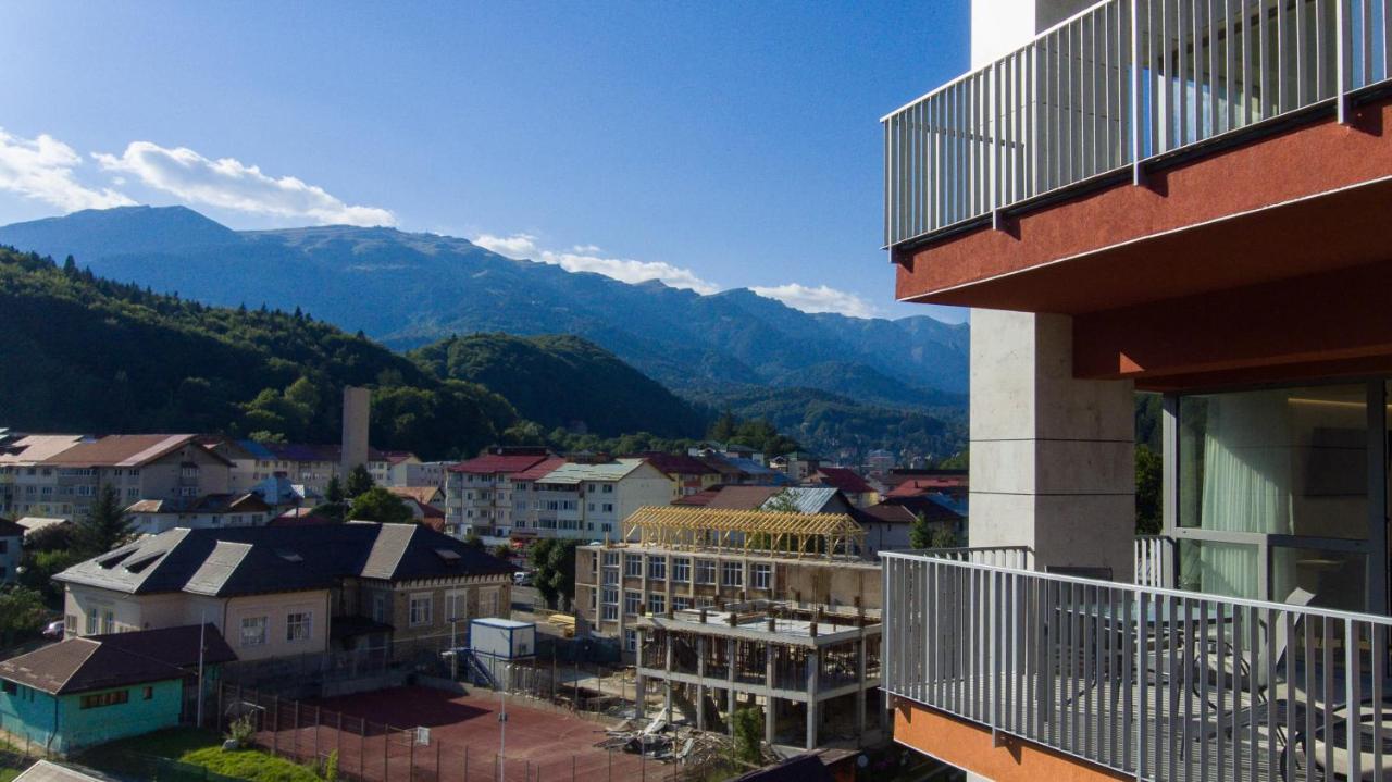 Top View Apartment Sinaia Bagian luar foto