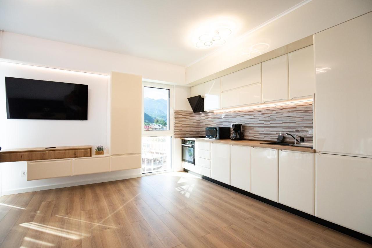 Top View Apartment Sinaia Bagian luar foto