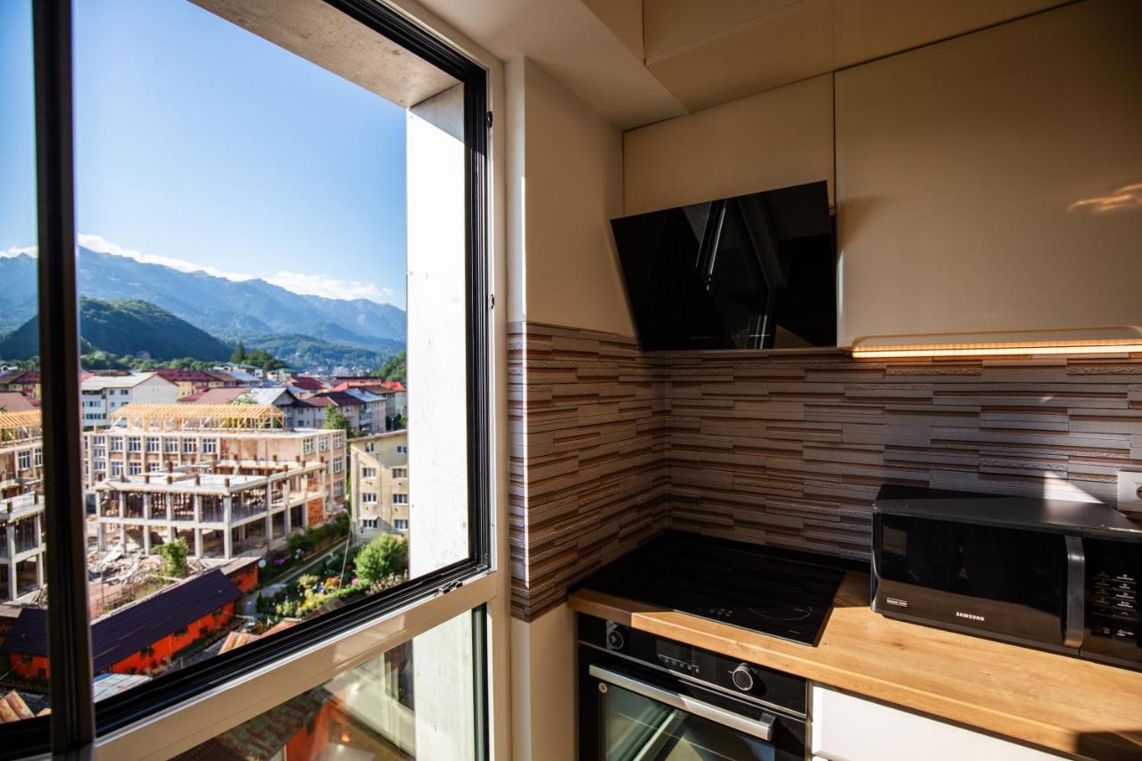 Top View Apartment Sinaia Bagian luar foto