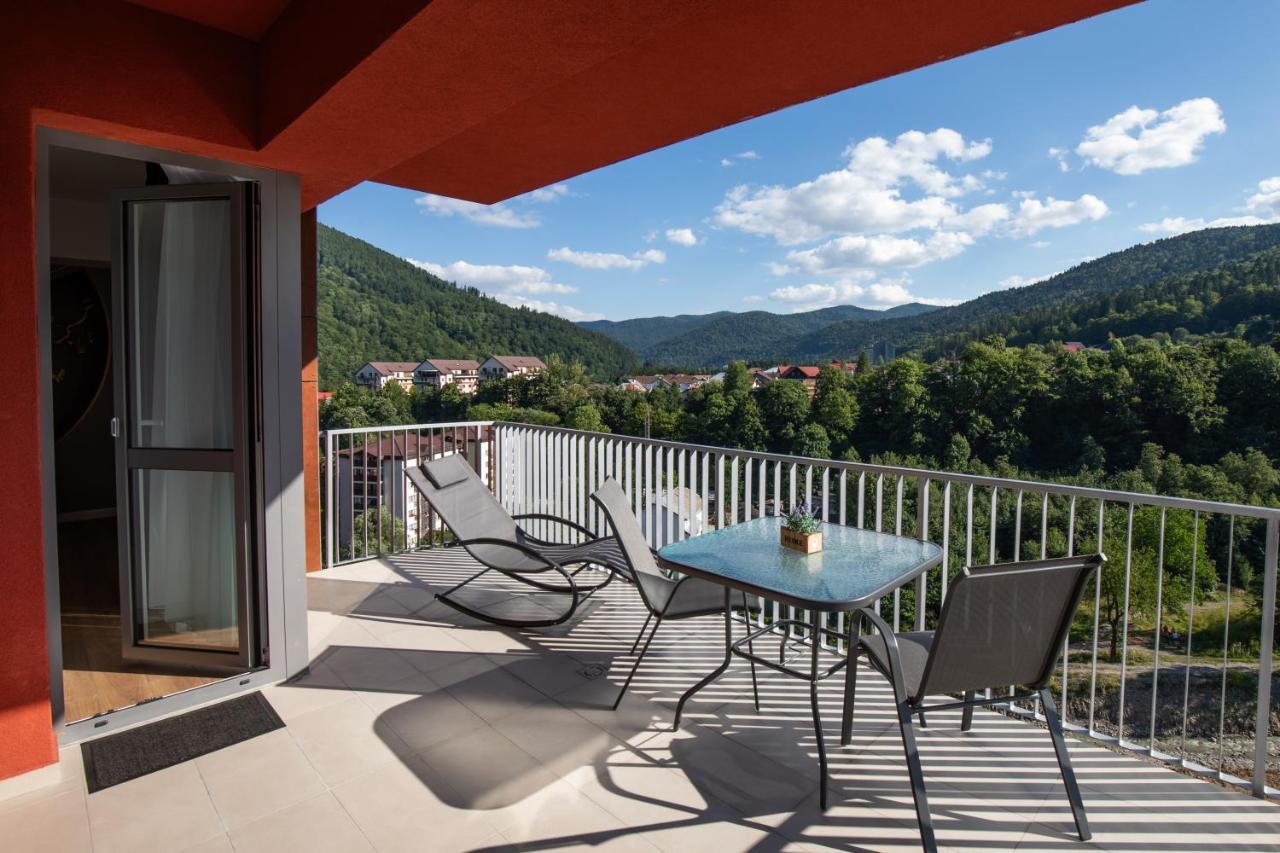 Top View Apartment Sinaia Bagian luar foto